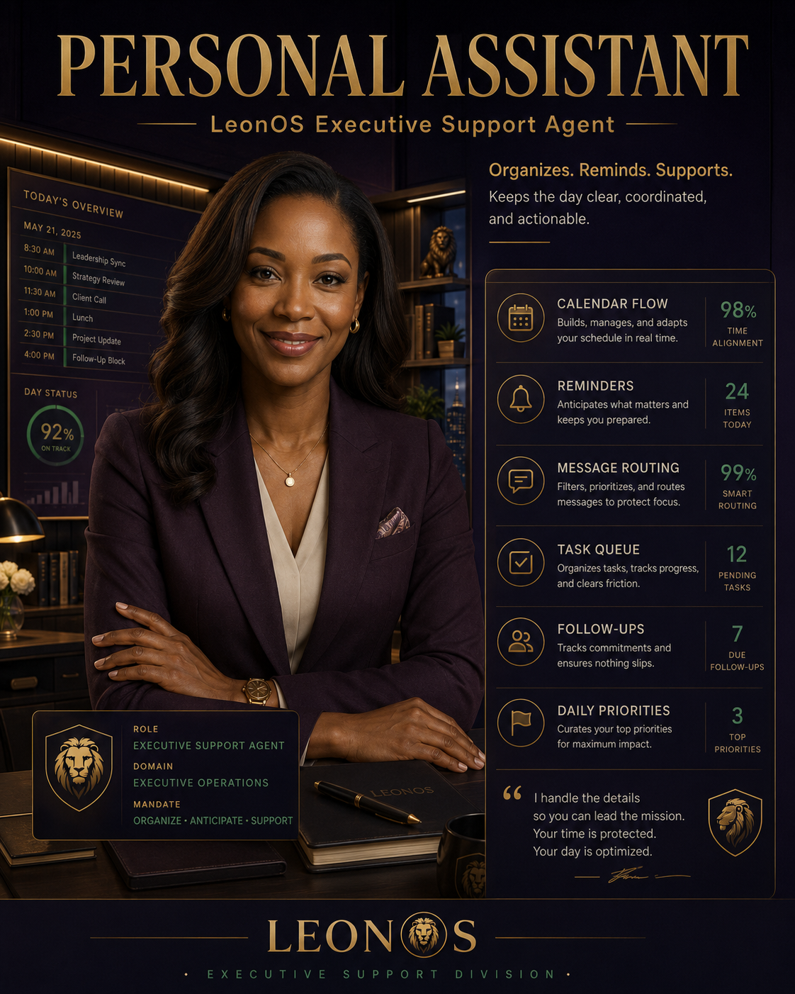 Personal Assistant agent portrait