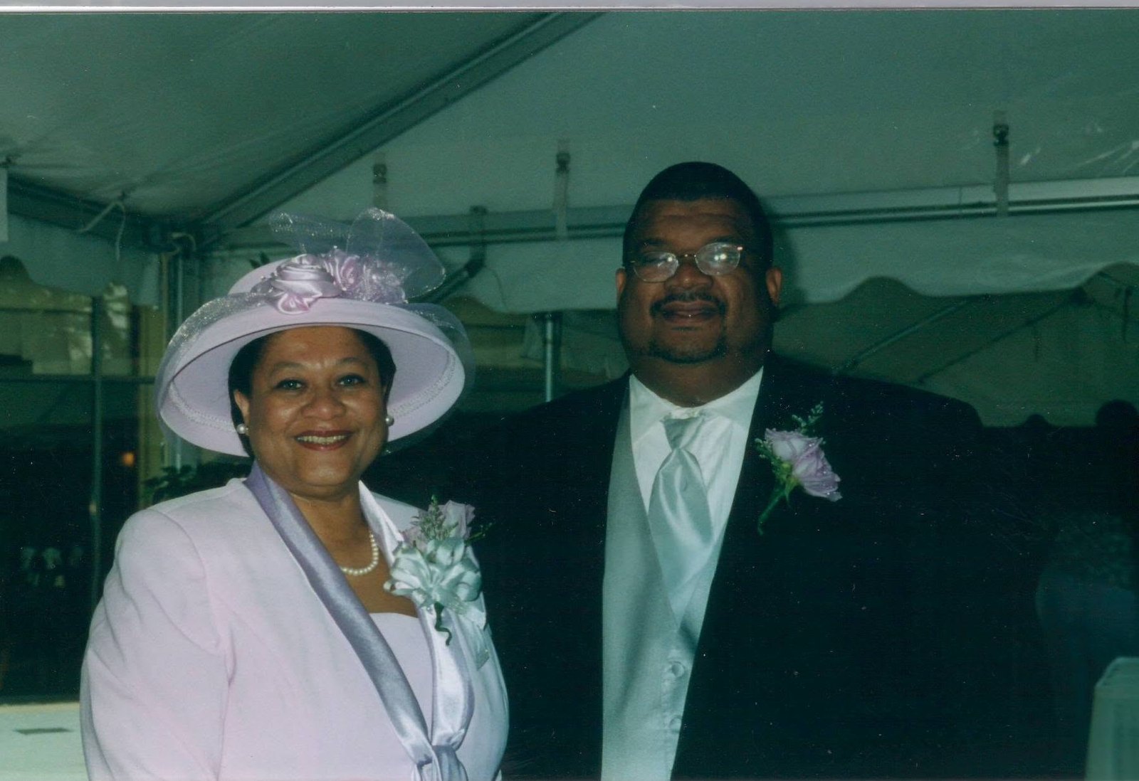 Formal family archive portrait
