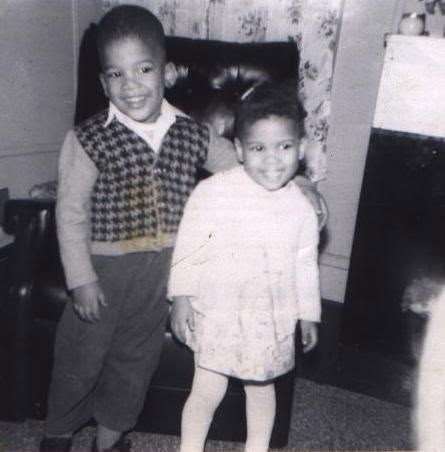 Childhood family archive photo
